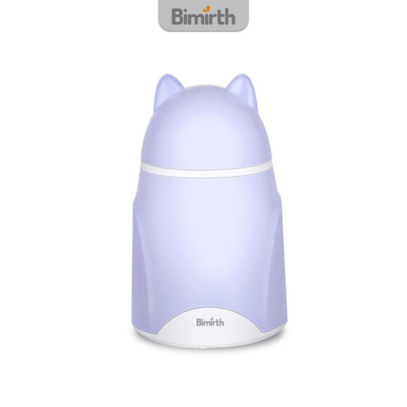Bimirth Mini Yogurt Maker in purple with cat-ear lid